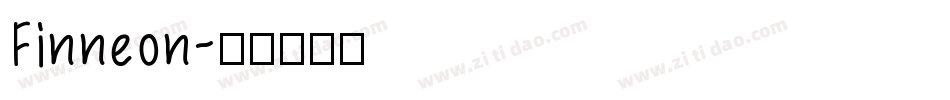 Finneon字体转换