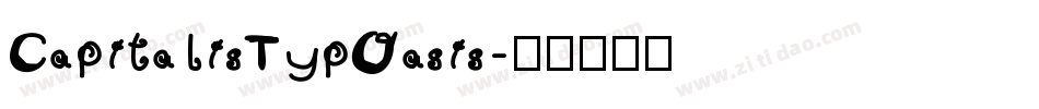 CapitalisTypOasis字体转换