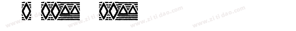 TwoTonedStoned字体转换