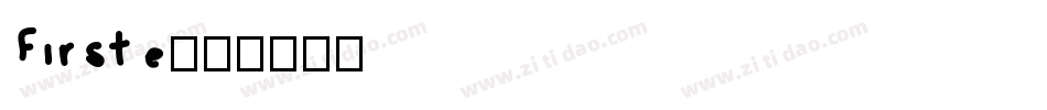 Firste字体转换