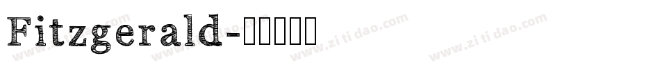 Fitzgerald字体转换