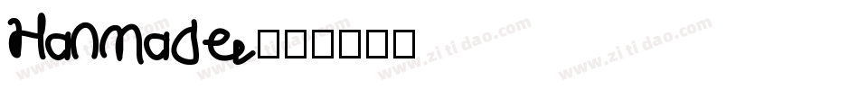 Hanmade字体转换