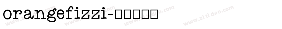 orangefizzi字体转换
