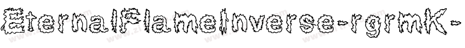 EternalFlameInverse-rgrmK字体转换