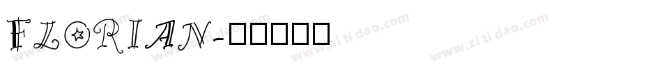 FLORIAN字体转换