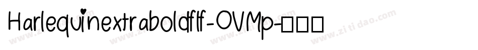 Harlequinextraboldflf-OVMp字体转换