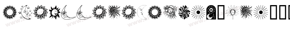 SunMoonAndStars-vAr4字体转换