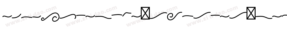 EnjoytheRide-Swashes-Regular字体转换