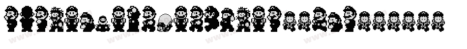 SuperMarioBrothers-4nmp字体转换