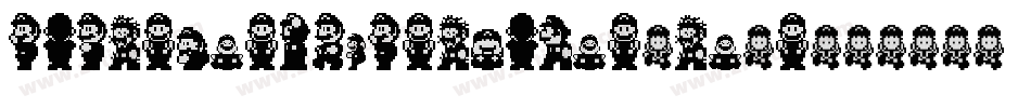 SuperMarioDsRegular-Ea4R8字体转换