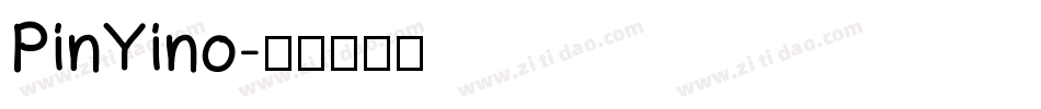 PinYino字体转换