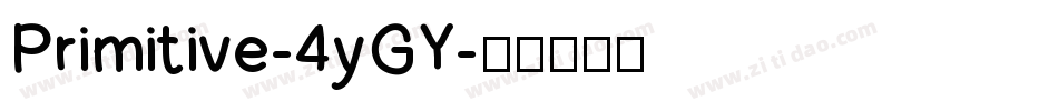 Primitive-4yGY字体转换