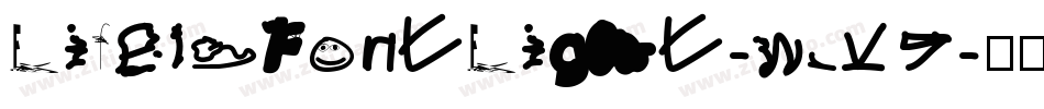 LifeIsFontLight-wrK9字体转换