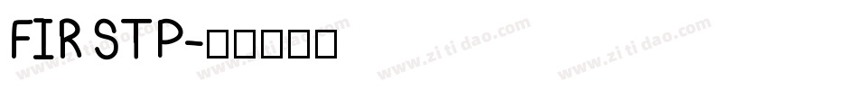 FIRSTP字体转换