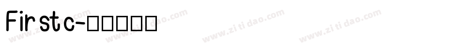 Firstc字体转换