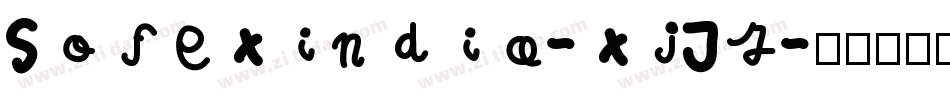 Sofexindia-xjJr字体转换