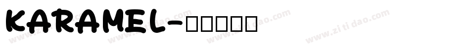 KARAMEL字体转换