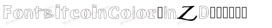 FontBitcoinColor-lnZD字体转换