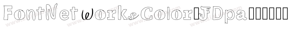 FontNetworksColor-JDpa字体转换