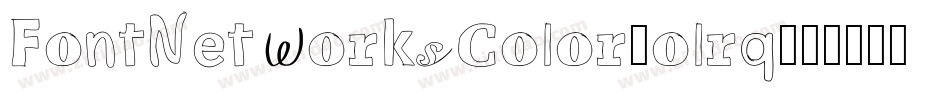 FontNetworksColor-olrq字体转换