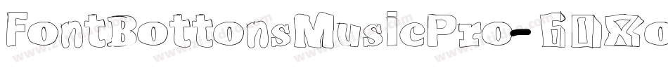 FontBottonsMusicPro-608o字体转换