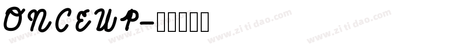 ONCEUP字体转换