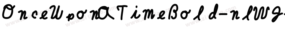 OnceUponATimeBold-nlWJ字体转换