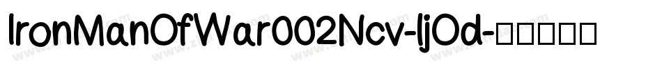 IronManOfWar002Ncv-ljOd字体转换