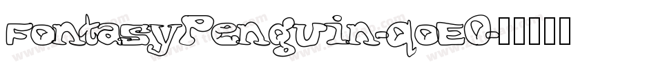 FontasyPenguin-qoE0字体转换