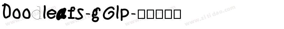 Doodleafs-gGlp字体转换