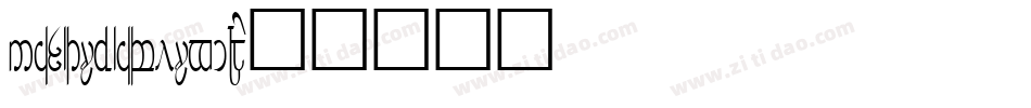 EthnocentricW05字体转换