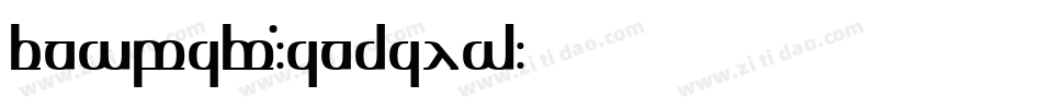 Tengwar-Gandalf字体转换