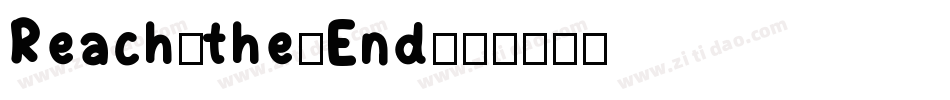 Reach-the-End字体转换
