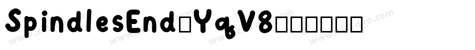 SpindlesEnd-YqV8字体转换