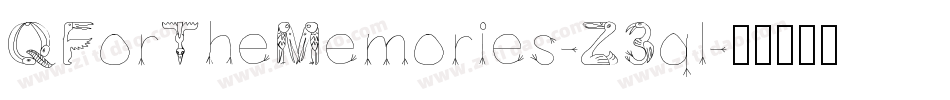 QForTheMemories-Z3ql字体转换