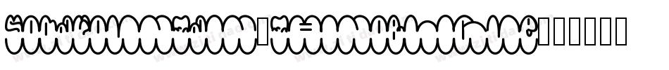 SodaFountain-ThinOblique字体转换