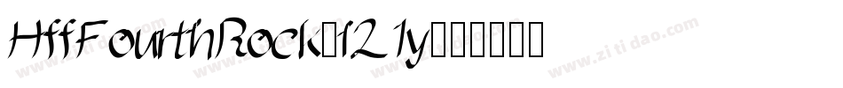 HffFourthRock-l21y字体转换