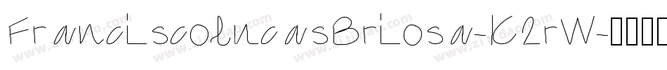 FranciscolucasBriosa-K2rW字体转换