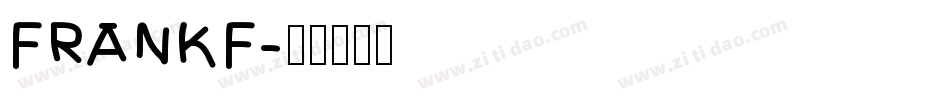 FRANKF字体转换