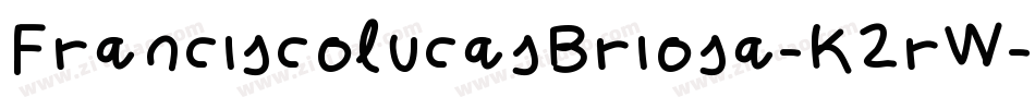 FranciscolucasBriosa-K2rW字体转换