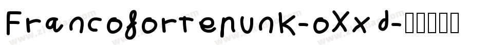 Francofortepunk-oXxd字体转换