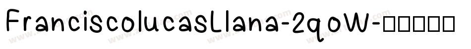 FranciscolucasLlana-2qoW字体转换