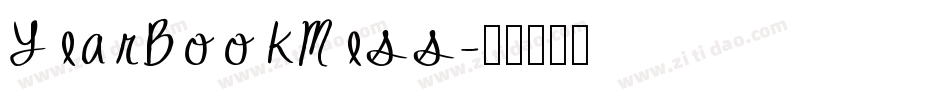 YearBookMess字体转换