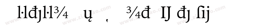 CharterITCbyBT-BlaItalExtension字体转换
