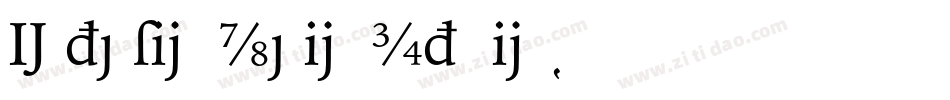 ExtensionMediumItalic字体转换