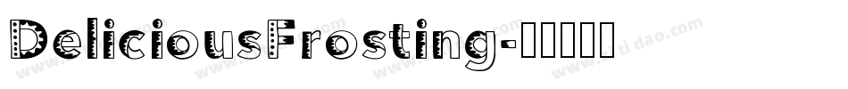 DeliciousFrosting字体转换