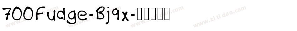 700Fudge-Bj9x字体转换
