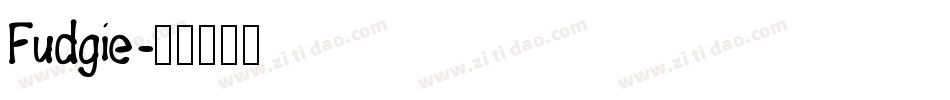 Fudgie字体转换