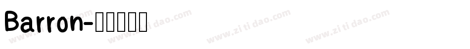 Barron字体转换