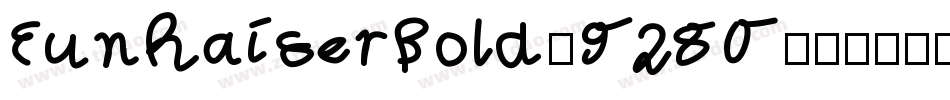 FunRaiserBold-9280字体转换